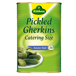 Kühne Pickled Gherkins, Russian Style, 3950g